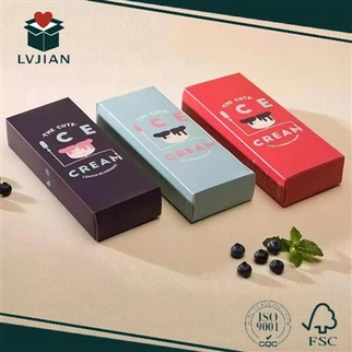 Bwat papye manje pou krèm glase Popsicle